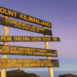 Mt. Kilimanjaro highest point
